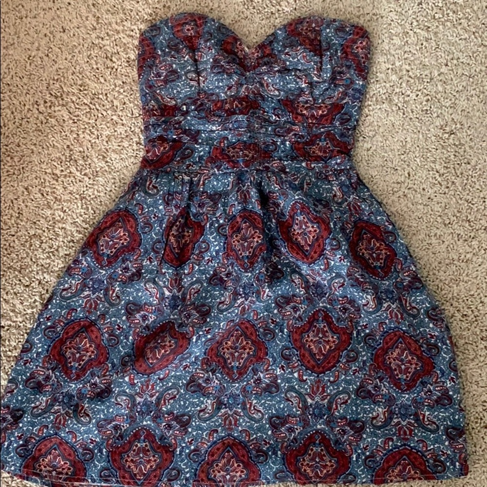 Urban Outfitters strapless dress